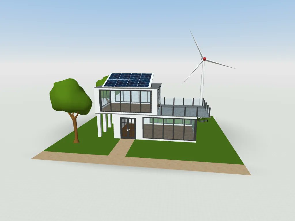 Delightex_Edu's tweet photo. What do your kids think an eco-friendly home looks like? Check out this demo CoSpace and encourage them to try their own hand at a #sustainable home design in Virtual Reality: https://t.co/RXxtdKUVOt 👈 
#EdTech #ARVRinEdu #Sustainability #FutureReady #Teaching https://t.co/wwg6aF9b69