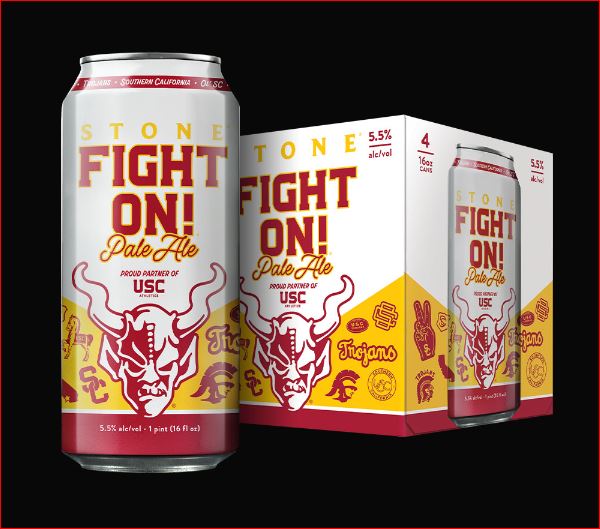 EricNews8's tweet photo. Lots of 'cheers' for this ..
✌️✌️✌️#StoneFightOn
"Southern California’s Stone Brewing Creates First-Ever Official Beer for USC Athletics – Stone Fight On! Pale Ale"
#FightOn #GoUSC
https://t.co/oRwILBXIlE https://t.co/2Cs3a5gJbT