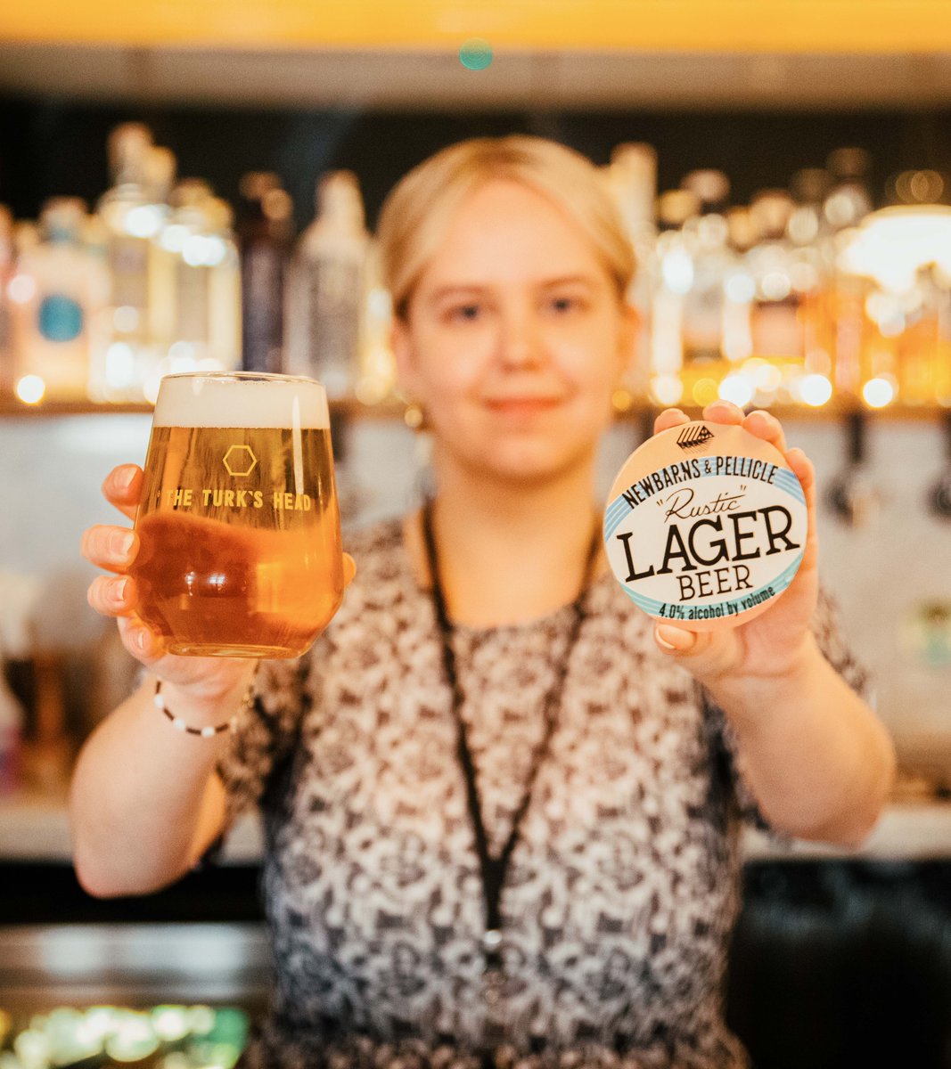 Last in for our Celtic Fringe beer festival back in June, we're always chuffed to see <a href="/newbarnsbrewery/">Newbarns Brewery</a> back on the taps. This time round with their Rustic Lager Beer, a special collaboration with taste makers, publishers &amp; podcasters <a href="/pelliclemag/">Pellicle</a> in celebration of their 4th bday!
