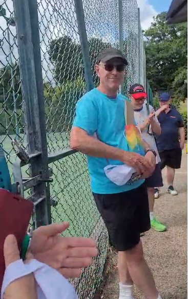 Conwaytennis's tweet photo. All finalists received 'tennis towels', designed by #MarkNolan & Tournament Director/Club Captain #EmmaHarverson, both @Middlesexlta #VolunteeroftheYear winners. PLUS we thanked #PhilSheffield for an OUTSTANDING 25 years service on Conway's Committee as Chair/ClubCaptain/++ https://t.co/pxhqUyzdOb