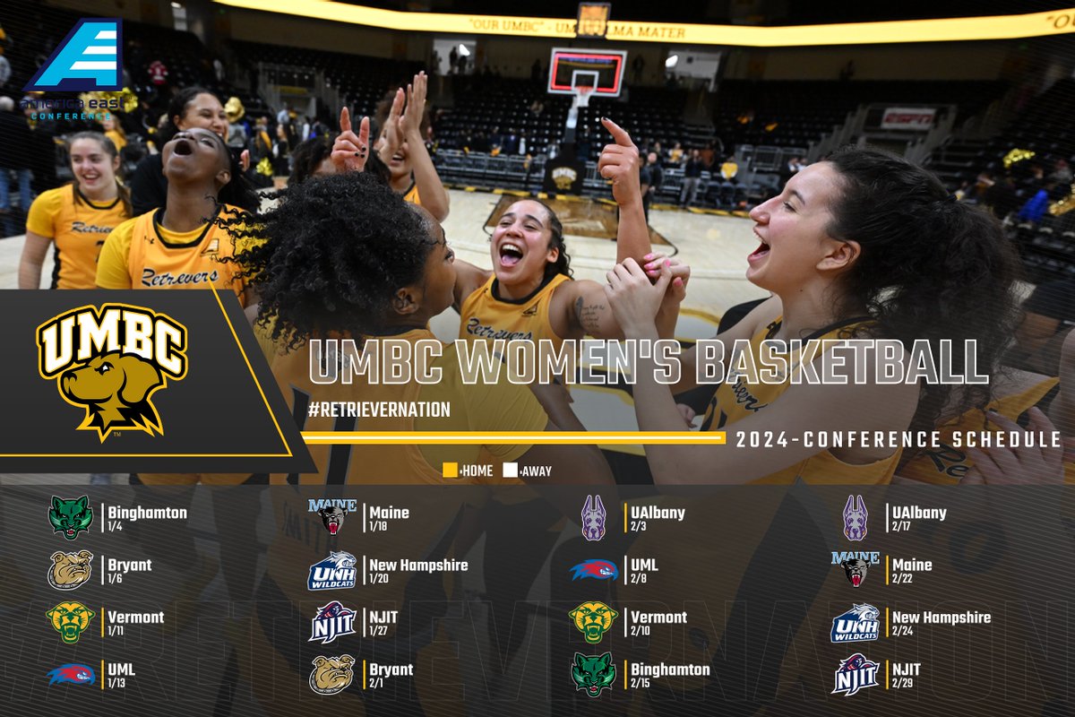 Women's Basketball Unveils 2023-24 Schedule umbcretrievers.com/news/2023/8/8/…