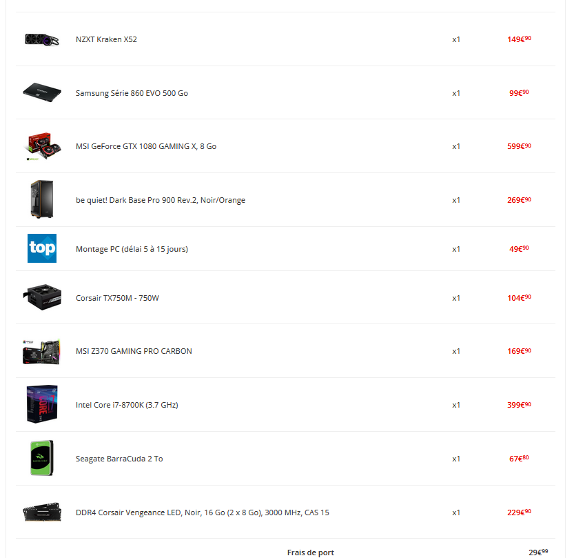 Dobital's tweet photo. Bien le bonjour @TopAchat !
J'aurais une question technique, actuellement ma config c'est ça (voir photo). Je voudrais pouvoir changer ma carte graphique pour une RTX 3060 mais je sais pas si ma config supporterais la carte graphique. Qu'est-ce que vous en pensez ? https://t.co/VTjFOVJgMJ