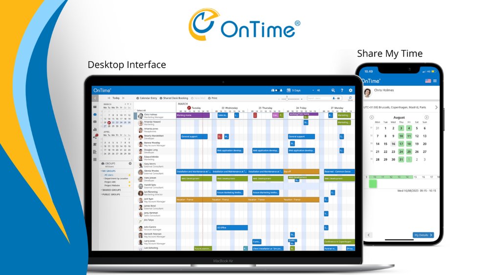A big Thank You to OnTime for their longtime support of CollabSphere! OnTime is dedicated to delivering the most powerful, versatile, and yet easy to use scheduling tool for Groups, based on Domino. 
Visit OnTime at #collabsphere2023!