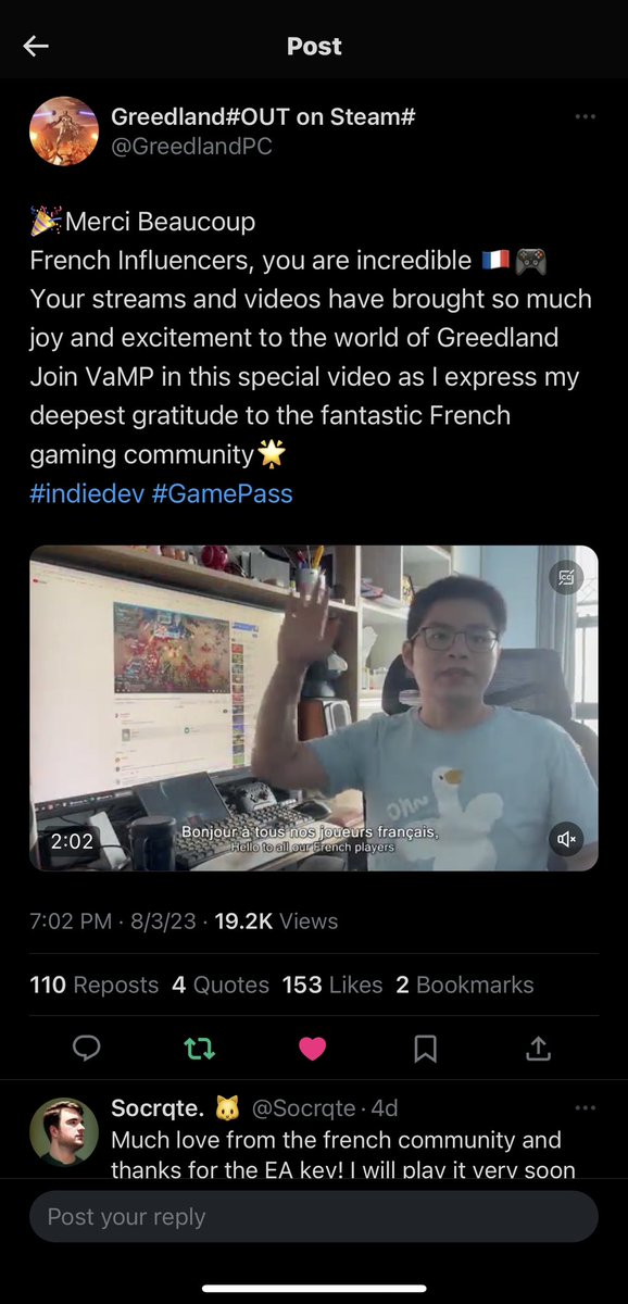 boiledbreadd's tweet photo. @SteamGamesPC Ty for the opportunity 💜 https://t.co/b7edKLK15f
