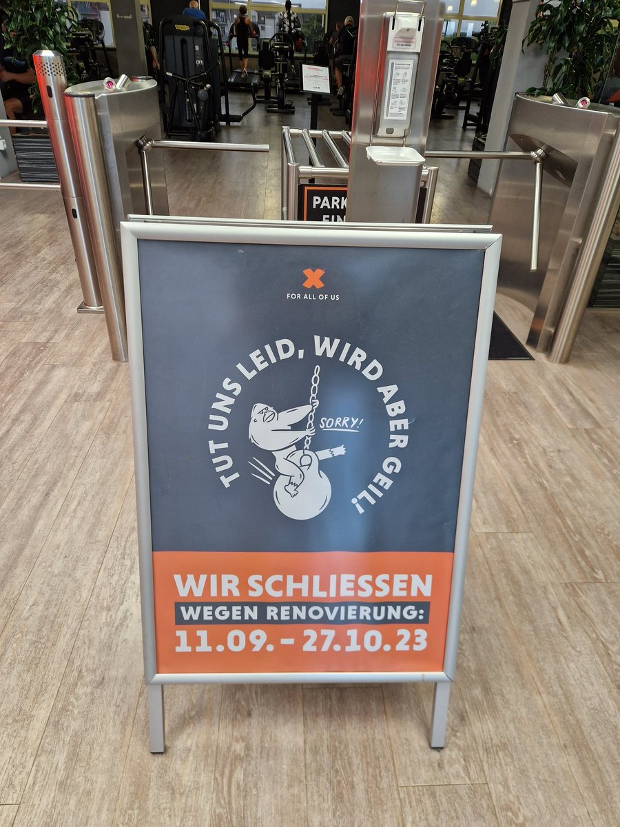 An die Gym Bubble... was macht die Vorstellung, dass euer Gym 7 Wochen schließt,  mit euch? 😄