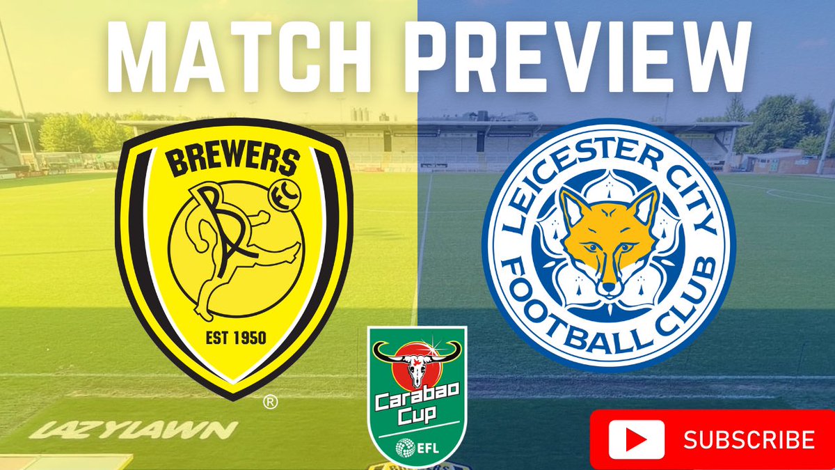 Join Us Tonight Live At 7pm For The Match Preview🎥

youtube.com/live/VY0We0GZ1…

#lcfc #leicestercity #burtonalbion #carabaocup