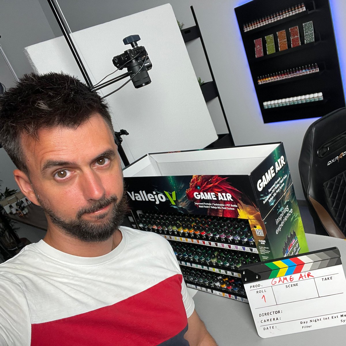 StudioGiraldez's tweet image. Hey friends! I'm recording a video review of the New Game Air.
This new formula has improvements compared to the old range.
Next Friday, the video will be available on my YT✅
Stay tuned!!!😜

#airbrushing #gameair #angelgiraldez #wargaming #tabletopwargaming