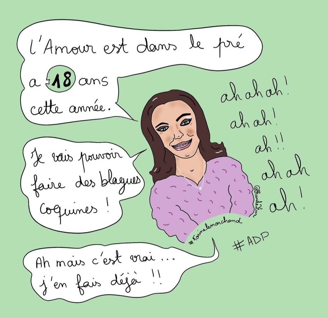 HaudeFun's tweet photo. #adp #karinelemarchand #m6 https://t.co/ZAcHSes9Q6