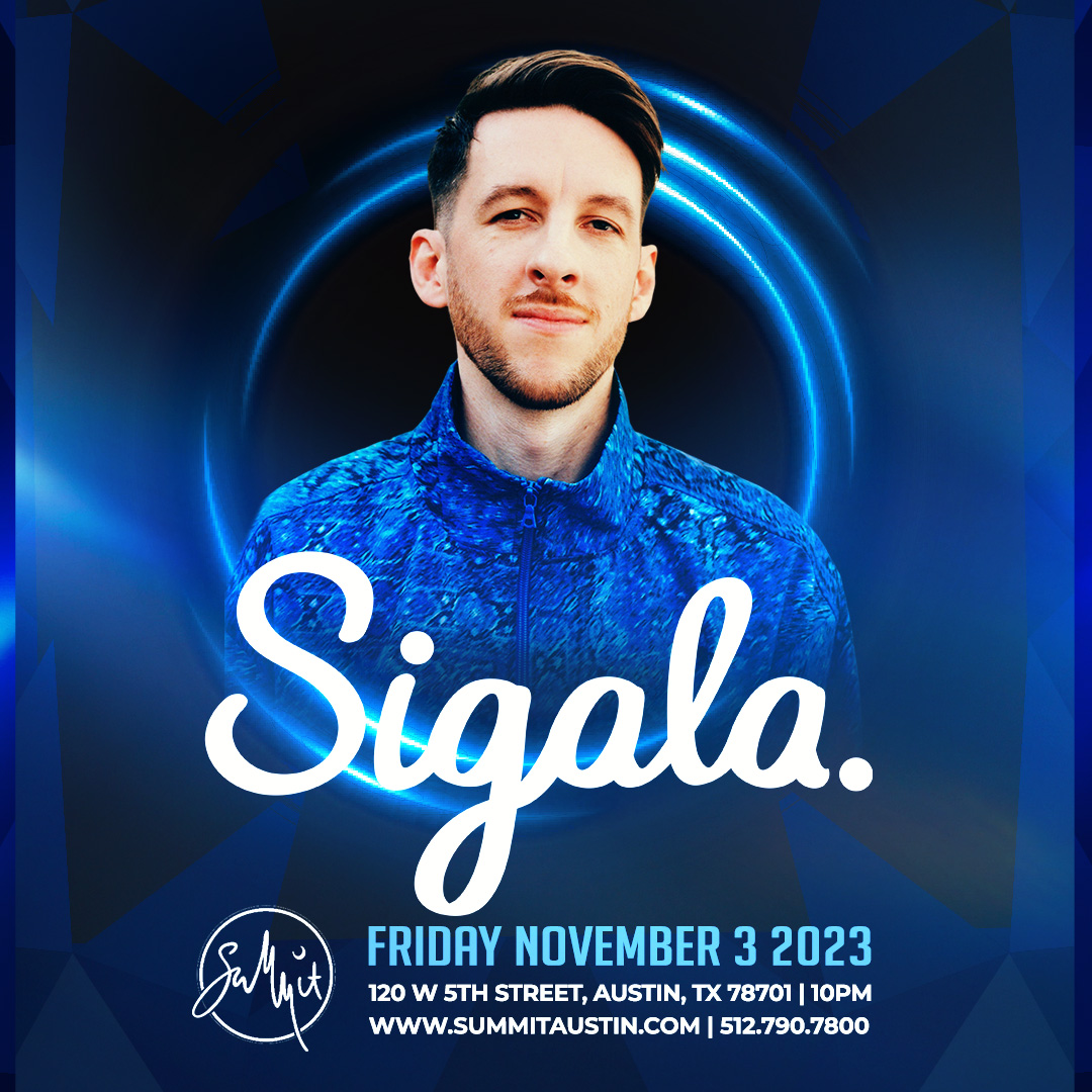 Austin!!! Excited to see you in November at @SummitAustin 🙌 seetickets.us/event/Sigala/5…