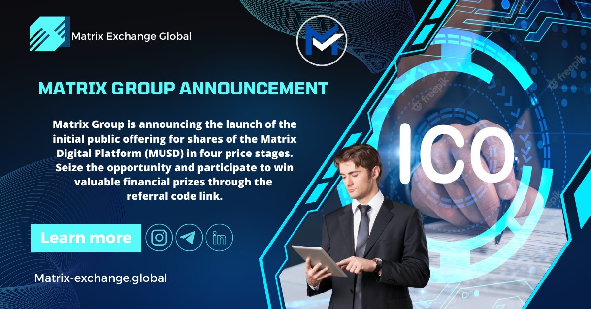 matrixtoken1's tweet photo. π Get ready for the next big thing in the crypto world! The MATRIX Exchange TOKEN (MUSD) PRESALE is here, offering you a chance to be a part of the future of digital assets. Don't miss out on this opportunity to secure your spot early!π₯ #Crypto #Presale #MUSD #MTIX #MATRIXTOKEN https://t.co/x5zr7809hj