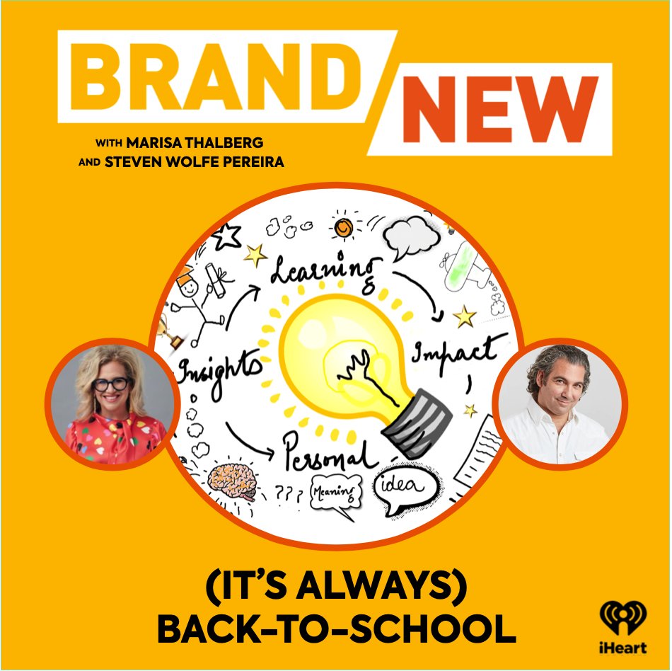 Brand New (@thebrandnewpod) on Twitter photo Our new episode is out! <a href="/WolfePereira/">Steven Wolfe Pereira</a> & <a href="/ExecutiveMoms/">Marisa Thalberg</a> talk about why “brand” matters & needs to be measured better, the hot topic (in honor of Back-to-School) is on how to always be learning, & we answer a listener's question!
bit.ly/440Abnp Our new episode is out! <a href="/WolfePereira/">Steven Wolfe Pereira</a> & <a href="/ExecutiveMoms/">Marisa Thalberg</a> talk about why “brand” matters & needs to be measured better, the hot topic (in honor of Back-to-School) is on how to always be learning, & we answer a listener's question!
bit.ly/440Abnp