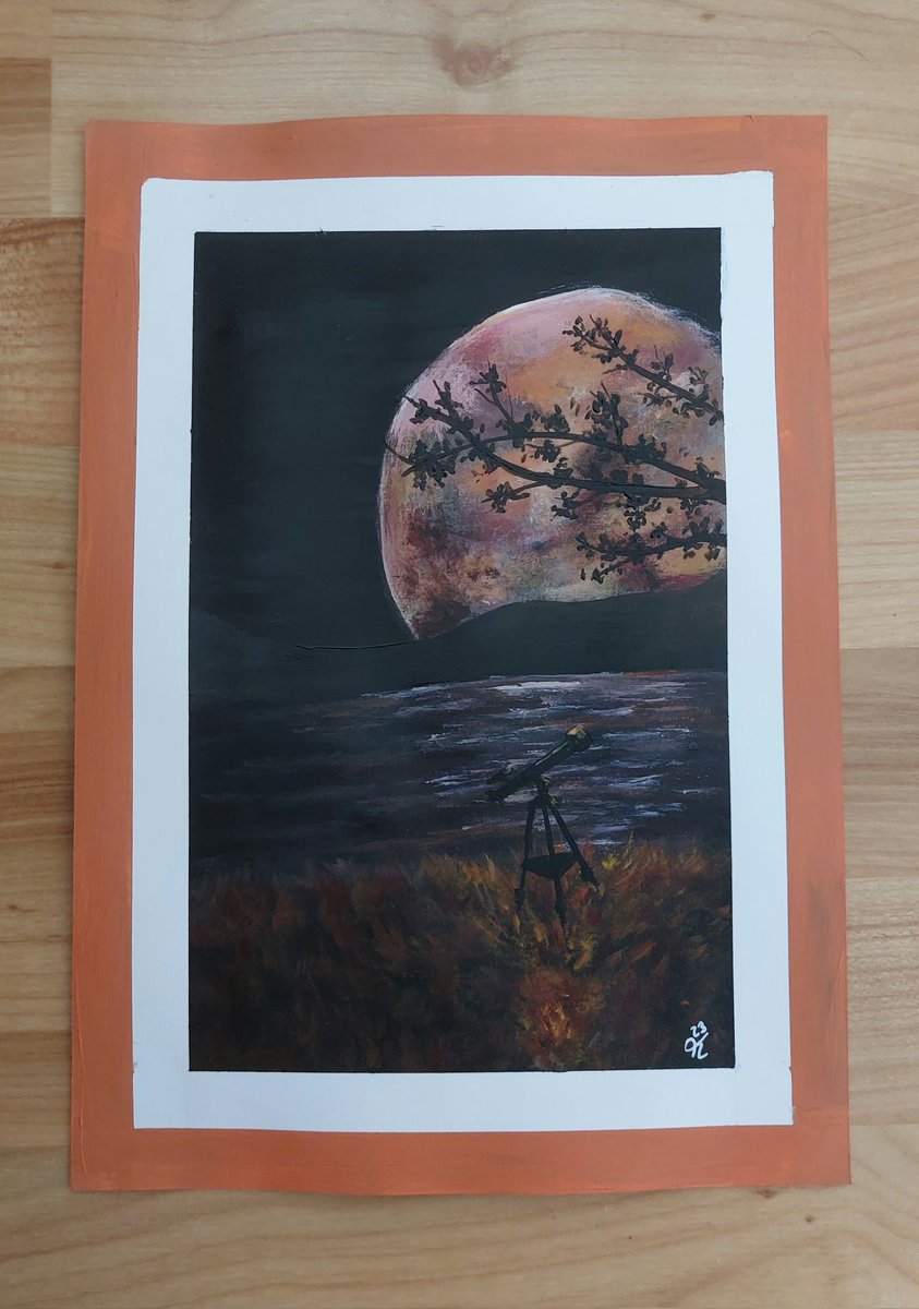 karlas_art's tweet photo. Landscape inspired by @BTS_twt song 134340 💜
#landscapepainting #musiclandscape #btsfanart https://t.co/6USh8pwrMO