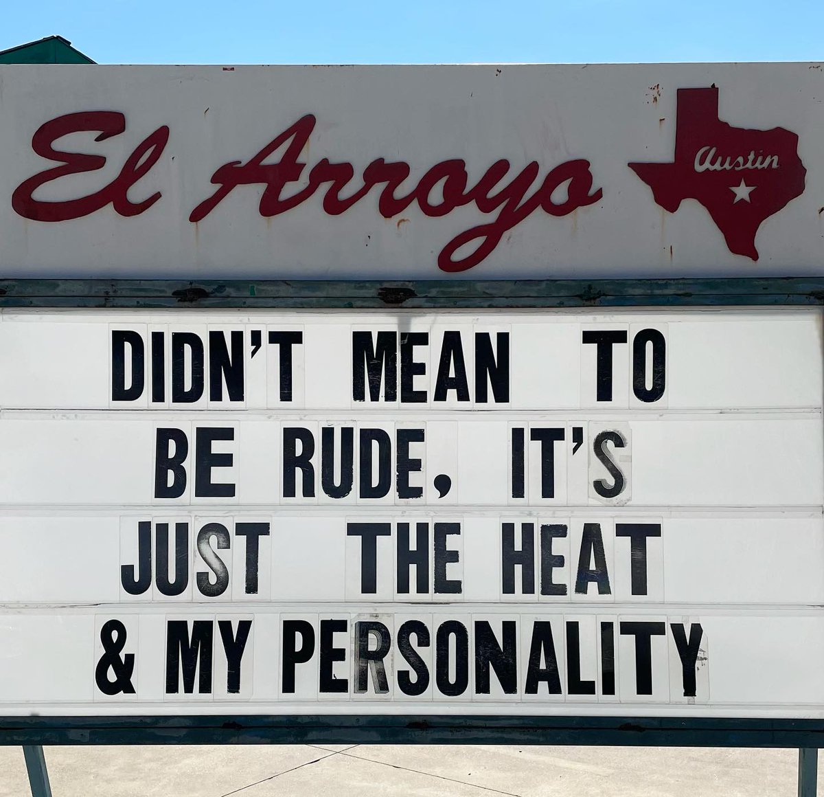 Must be the heat