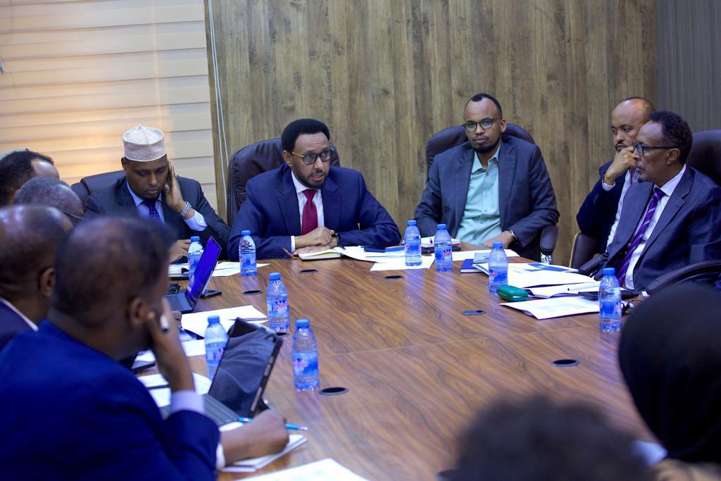 Today, I chaired a government wide meeting on the Post HIPC challenges and opportunities for #Somalia as we progress towards successfully finalising the debt relief process. We are determined to achieve economic growth and fiscal sustainability while creating opportunities