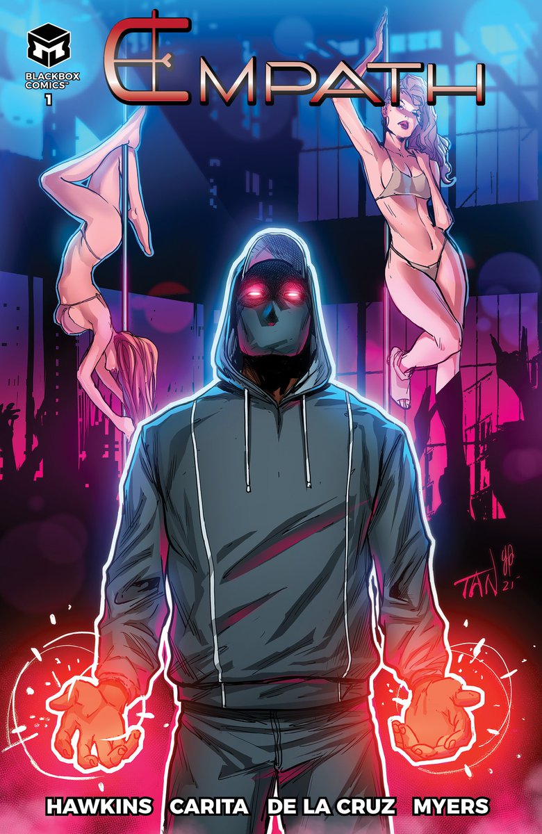 BLACKBOXCOMICSP's tweet photo. Just announced our new title:  
EMPATH #1 - cover by Billy Tan 
Available for Pre-order now!!!

@PREVIEWSworld Diamond Code: AUG231737

In Shops: Oct 25, 2023

Writer: Brian Hawkins 
Art: Débora Caritá
Colors: Ceci de la Cruz
Letters: Micah Myers https://t.co/KaGCWjK3l1