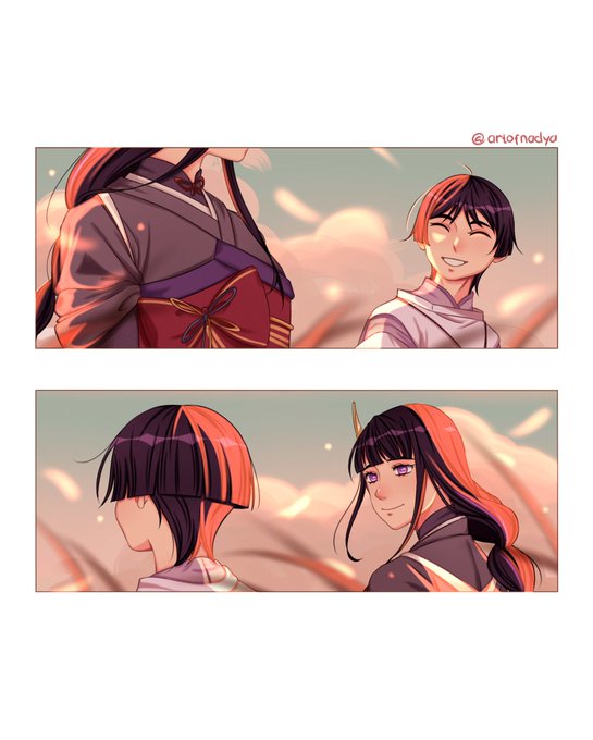 In a perfect world we go hand in hand #genshinimpact
