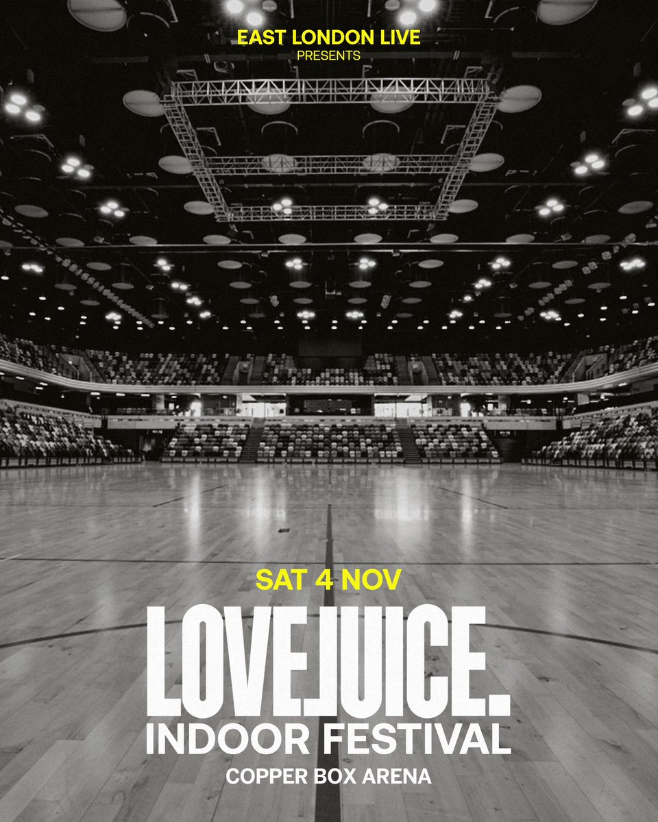 This is our LARGEST indoor stage ever. 

Ravers from around the UK will make their way to East London for the GREATEST LoveJuice show yet! 

Located in Queen Elizabeth Olympic Park welcome to Copper Box, come and witness LoveJuice history 

Sign Up Now: LoveJuiceCopperbox.com