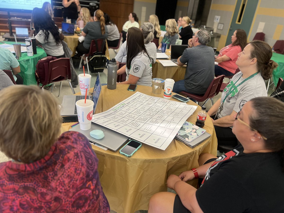 Great time learning and growing with our team. How are we affirming students for upholding the Gator away?