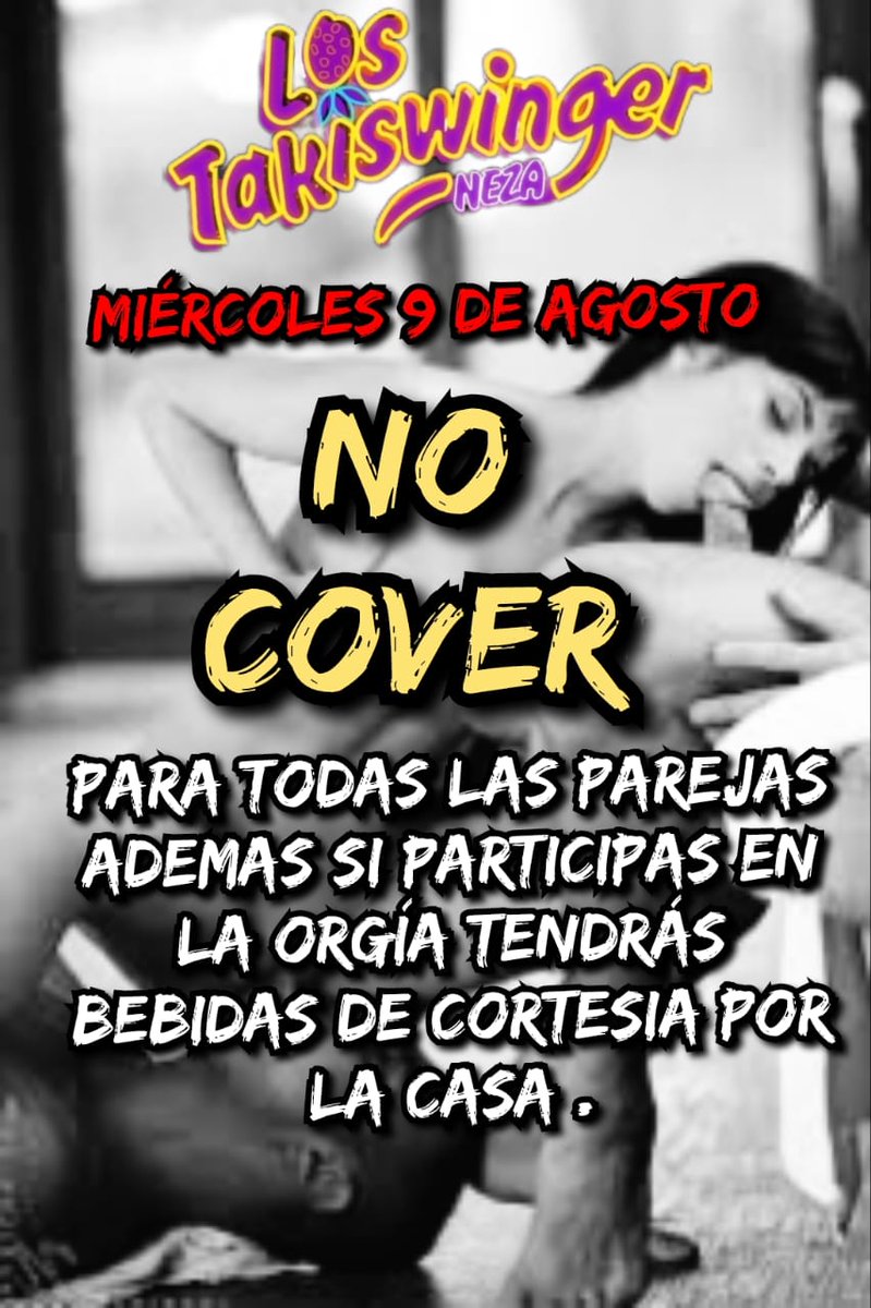 TAKISWINGER's tweet photo. ESTAS LISTO PARA PASAR UNA EXQUISITA NOCHE!!! 

RESERVACIONES 
56 3846 6733
55 3044 7446 https://t.co/IqpUz7QIKr