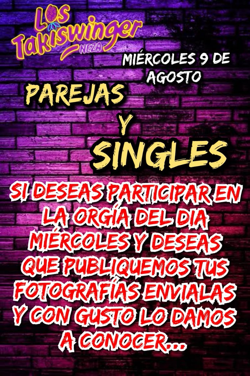 TAKISWINGER's tweet photo. ESTAS LISTO PARA PASAR UNA EXQUISITA NOCHE!!! 

RESERVACIONES 
56 3846 6733
55 3044 7446 https://t.co/IqpUz7QIKr