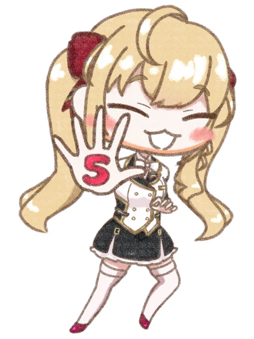リオン様5周年お祝い合作にお誘いいただき参加いたしました! 素敵な企画をありがとうございました! お嬢5周年おめでとう!イェイイェイ