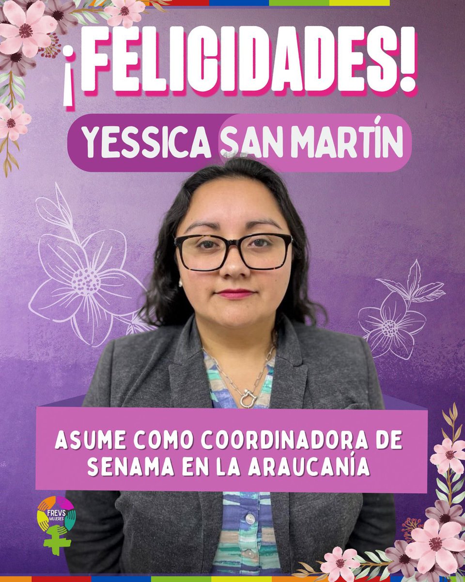 RegVerdesIX's tweet photo. Muchas felicidades a nuestra frater Yessica San Martín que asume hoy como Coordinadora Regional Senama ! Dignidad a las personas mayores y sus organizaciones ! @SENAMAGOB @SenamaAraucania https://t.co/hUpXIekFwm