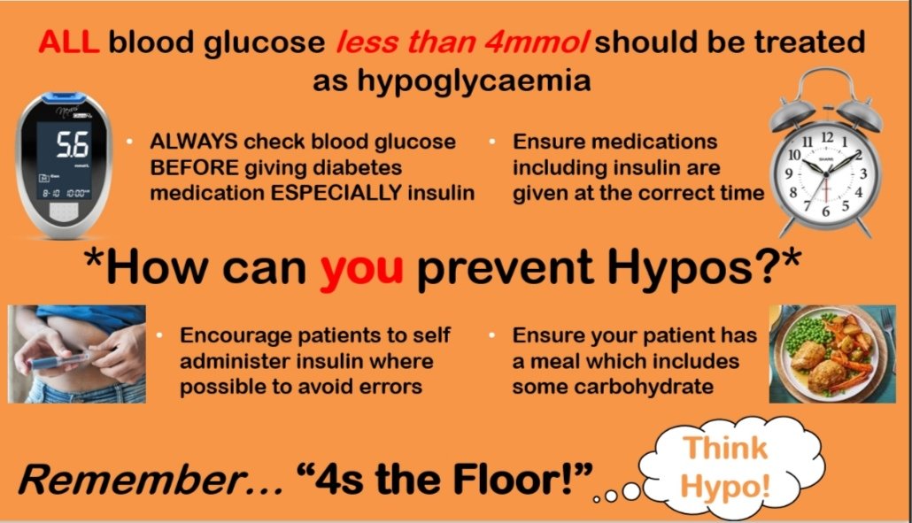 What steps can you take to prevent Hypos? #4sthefloor #thinkhypo <a href="/TorbaySDevonNHS/">Torbay and South Devon NHS Foundation Trust</a>