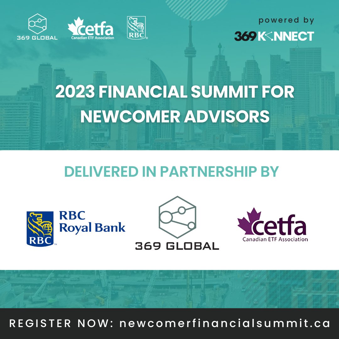 Thank you to <a href="/rbc/">RBC</a> and <a href="/cetfassn/">CETFA</a> for being an instrumental force in helping us deliver the first-ever Financial Summit for Newcomer Advisors. This is definitely one for the books! THANK YOU!

#369Global #RBC #CETFA #financialsummit #newcomeradvisors #newcomers #immigrants #canada