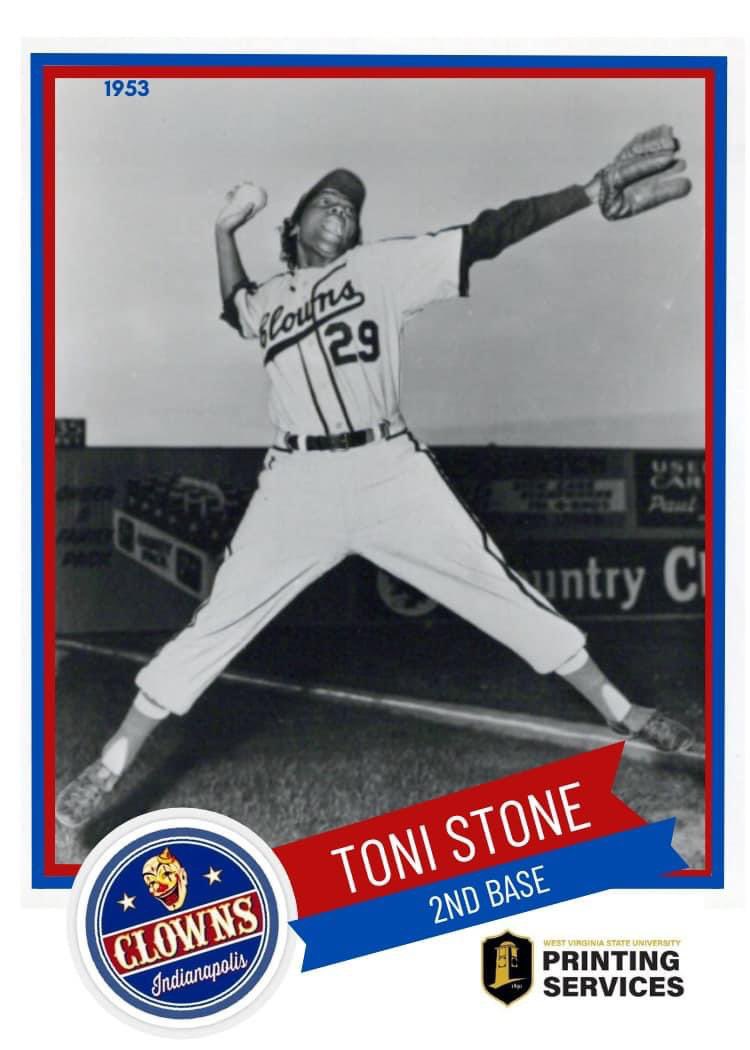 FunFitnessKids's tweet photo. It’s African American Heritage Night at with the Charleston Dirty Birds! A special thank you to the team for giving The Fun Fitness Foundation the honor to design the Toni Stone baseball card that will be given out at tonight’s game for African American Heritage Night #ToniStone https://t.co/BwJn4EJ5jW