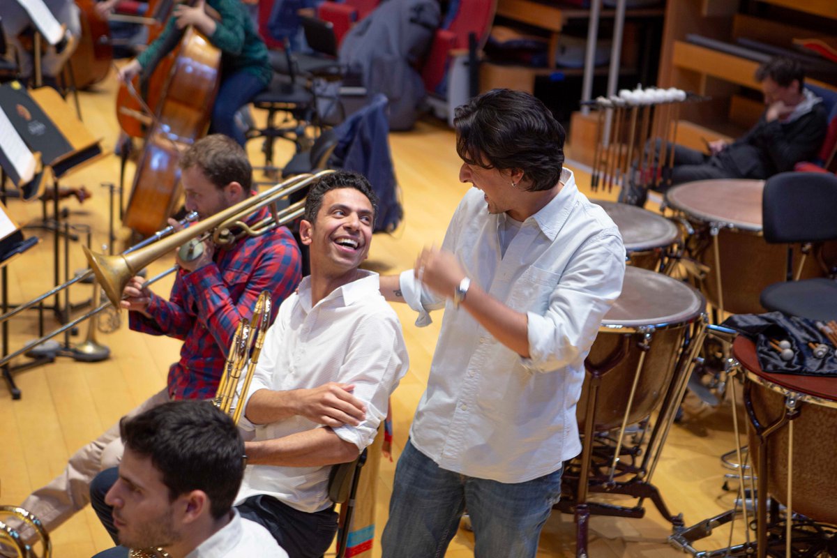 Reunited! 🎉 🎶 Rehearsals for the 2023 summer tour with Maestro @DBarenboim have started. We are very much looking forward to the upcoming concerts in Germany, Switzerland and Austria with works by Beethoven and Brahms!