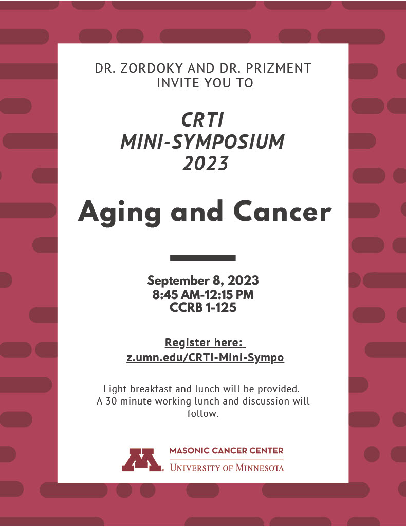<a href="/UMNCancer/">Masonic Cancer Center, University of Minnesota</a> <a href="/UMN_CTSI/">UMN CTSI</a> <a href="/UMN_ECP/">UMN Experimental and Clinical Pharmacology</a> <a href="/UMN_Pharmacy/">UMN Pharmacy</a>