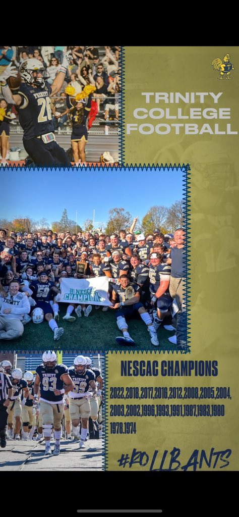 josh_woodford5's tweet photo. I had a great conversation with @CoachCrayton_ I am truly blessed to receive my first offer to play college football at @TrinCollFB. #RollBants

@CoachDevanney @ArthurJPassaro @Big_Blue_FB https://t.co/My2IlAWm67