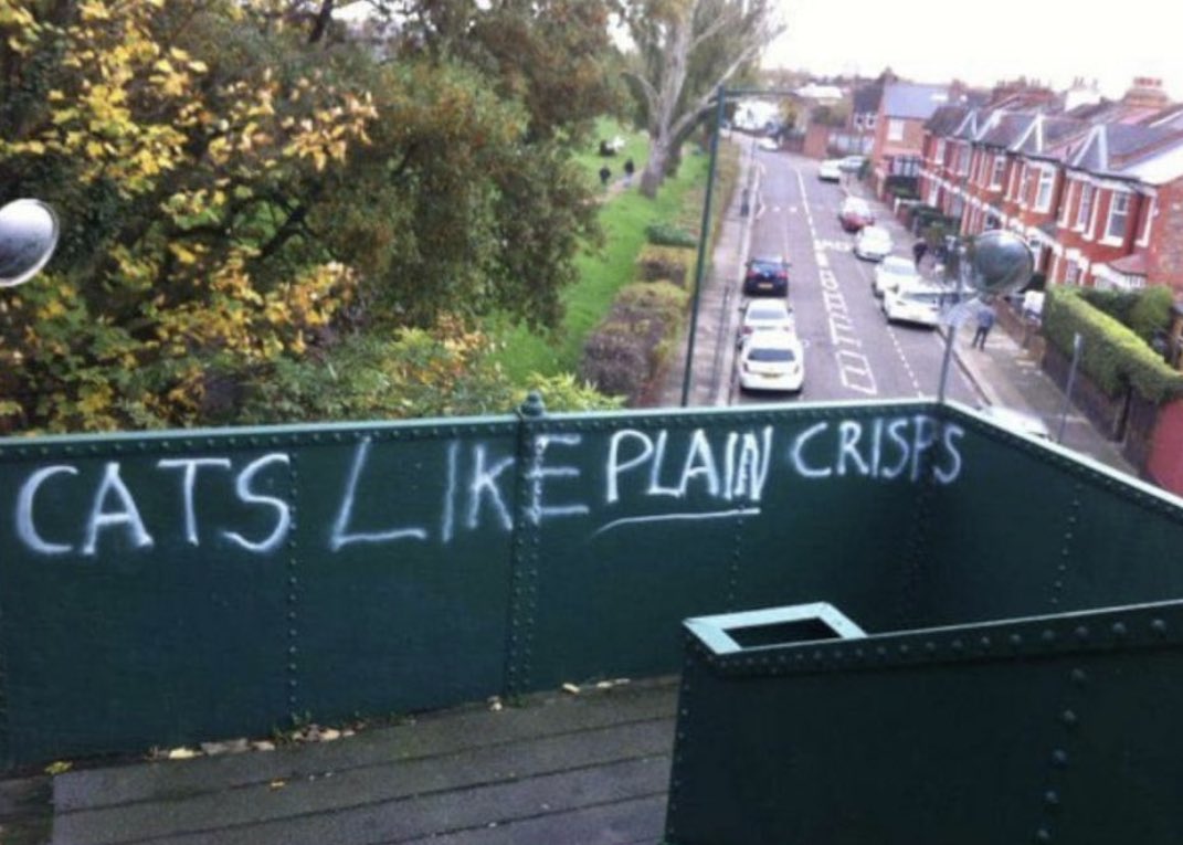 Very British graffiti #3