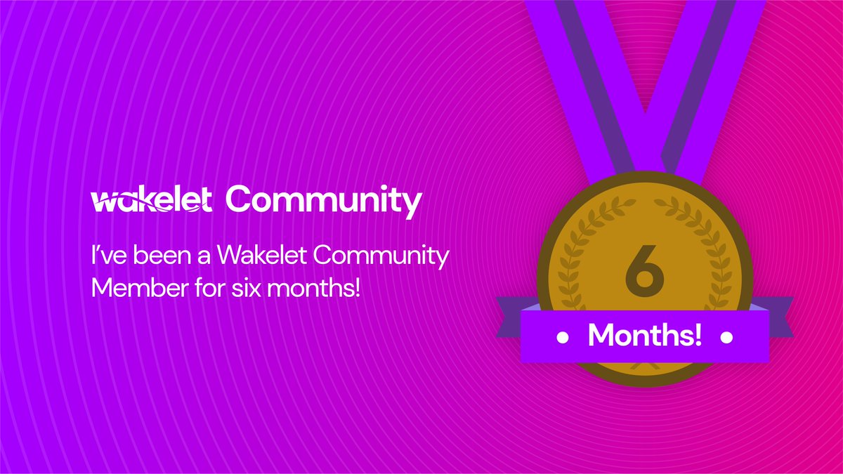 chillphd's tweet photo. Thank you @wakelet for recognizing anniversaries on the #WakeletWave. 🌊 https://t.co/3wXAyPfMK8