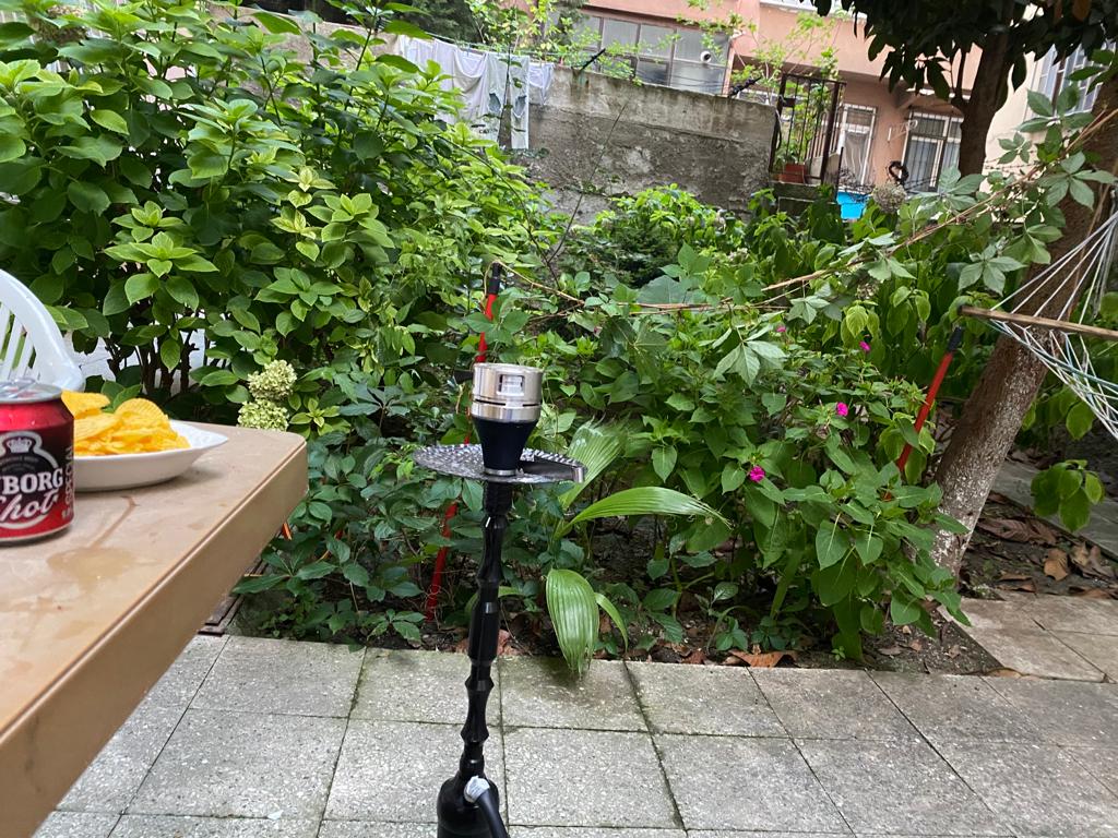 Bahçem var ,nargilem var, biram var e daha ne olsun kafeye ihtiyacım:) 
Keyifli mutlu akşamlar.
