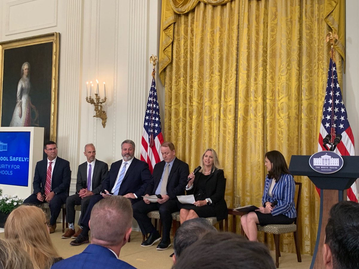 Honored to be hosted by the First Lady, <a href="/FLOTUS/">First Lady Melania Trump</a>⁩ to share the great work occurring in NC protecting students and schools at the Back to School Safely: Cybersecurity K12 Schools ⁦<a href="/ncdpiDTL/">NCDPI DTL</a>⁩ #operationpolaris