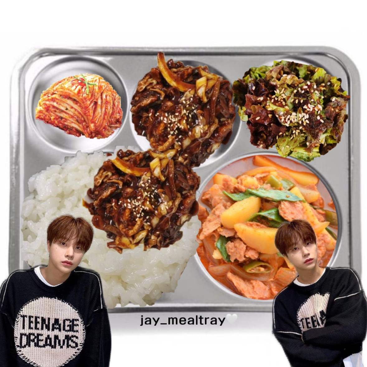 23.08.09 (수) 21일차 조식🪖

밥
햄감자/양파찌개
돼지고기짜장볶음
상추겉절이
배추김치

#진환 아 맛있게 먹어🤍