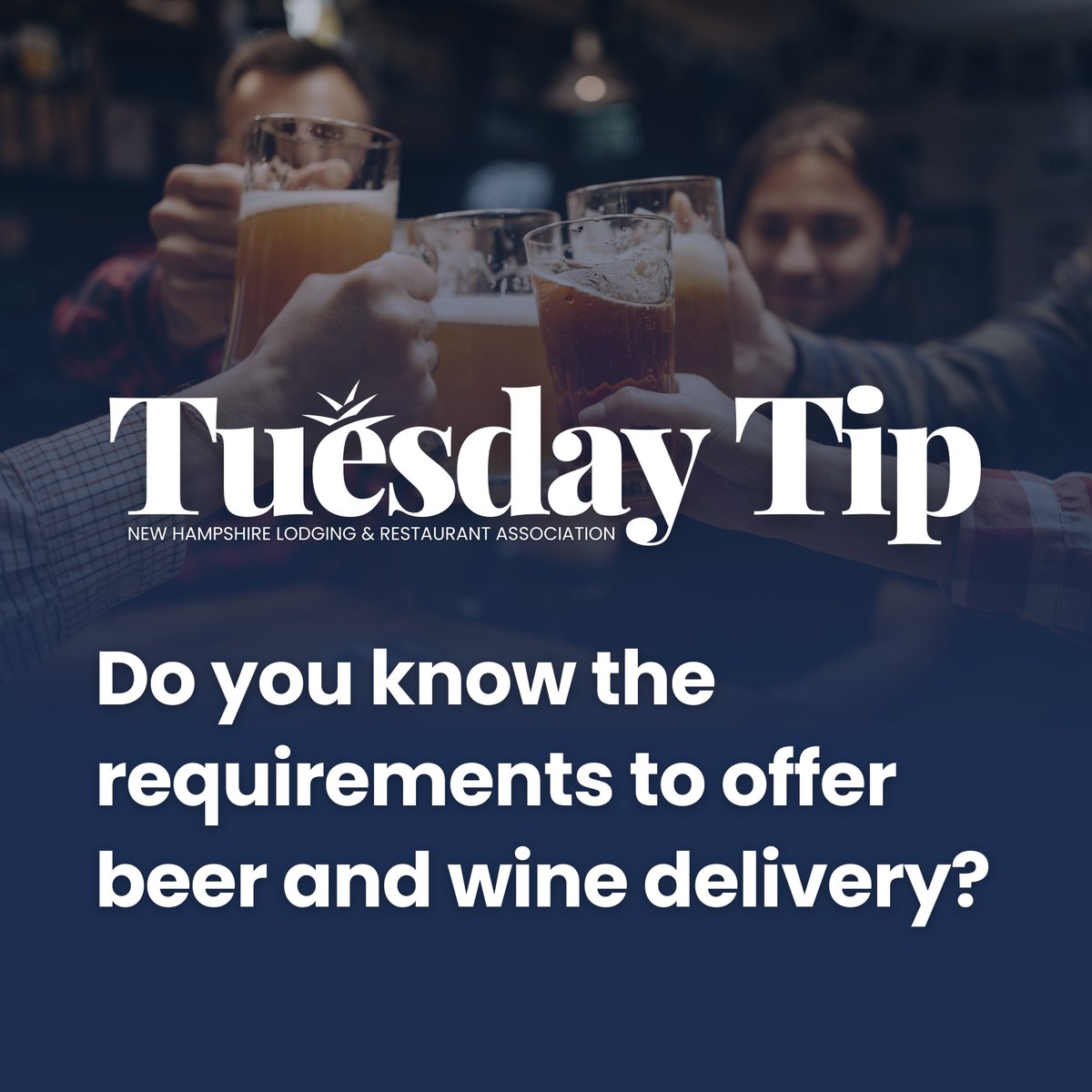 Find resources and get your questions answered by subscribing to our members-only Tuesday Tips! Email Samantha at spoole@nhlra.com for more info.

#newhampshire #lodging #restaurant #association #tuesdaytip