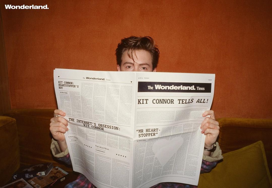 KitConnorInfo's tweet photo. more pics of kit connor for Wonderland
Mr Heartstopper
The internet’s obsession 
by Sammy King https://t.co/jE21xrLEtb
