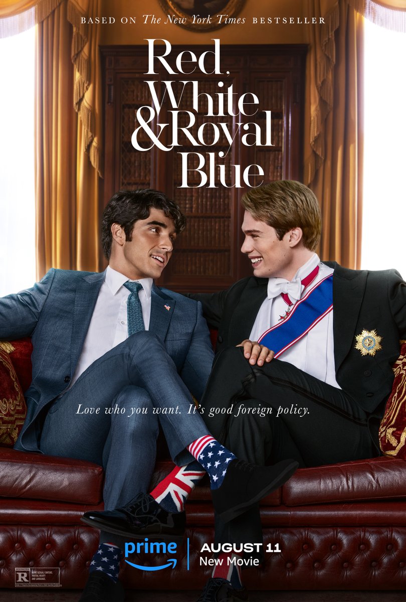 π³οΈβππ Quatrefoil Library ππ³οΈβπ (@q_library) on Twitter photo Based on the best-selling novel by Casey McQuiston, RED, WHITE & ROYAL BLUE is coming to Prime Video on August 11th (<a href="/RWRBonPrime/">Red, White & Royal Blue on Prime</a>). Free advanced screening tomorrow, August 9, at the Showplace ICON/The West End. Tickets are limited; click the link below!
amazonscreenings.com/RWRBquatrefoil Based on the best-selling novel by Casey McQuiston, RED, WHITE & ROYAL BLUE is coming to Prime Video on August 11th (<a href="/RWRBonPrime/">Red, White & Royal Blue on Prime</a>). Free advanced screening tomorrow, August 9, at the Showplace ICON/The West End. Tickets are limited; click the link below!
amazonscreenings.com/RWRBquatrefoil