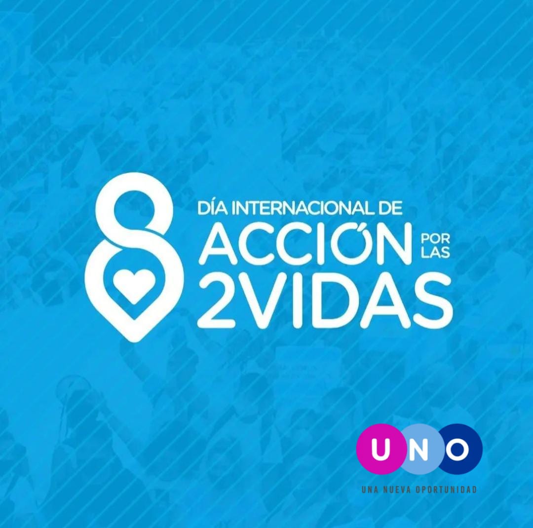 Hoy se celebra el #8A Día Internacional de Acción por #LasDosVidas.

Es una jornada de reflexión, lucha y compromiso. No bajemos los brazos! 
#TodaVidaVale
#SalvemosLas2Vidas 🩵🩵