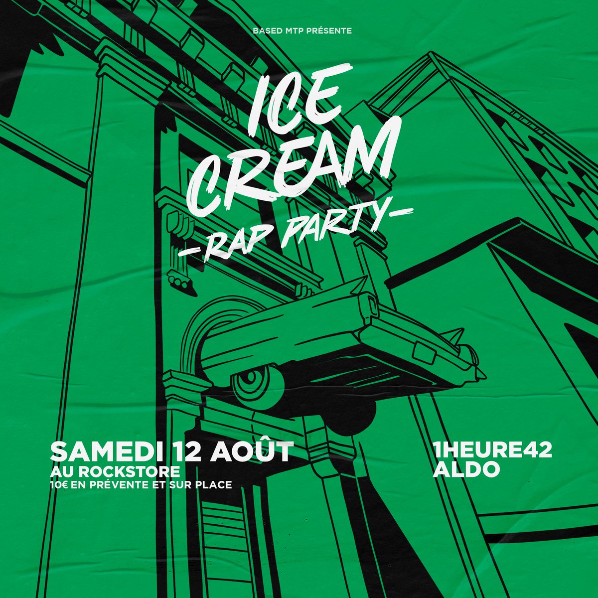 basedmtp's tweet photo. Mode ICE CREAM réactivé🍦
Samedi, c'est le cardio qui va primer 🖤
10€ -> https://t.co/HKUtwKzLaJ
#soirée #icecream #rapparty #mtp #Montpellier #basedmtp #rapfr #rapus https://t.co/YseGIfng0a