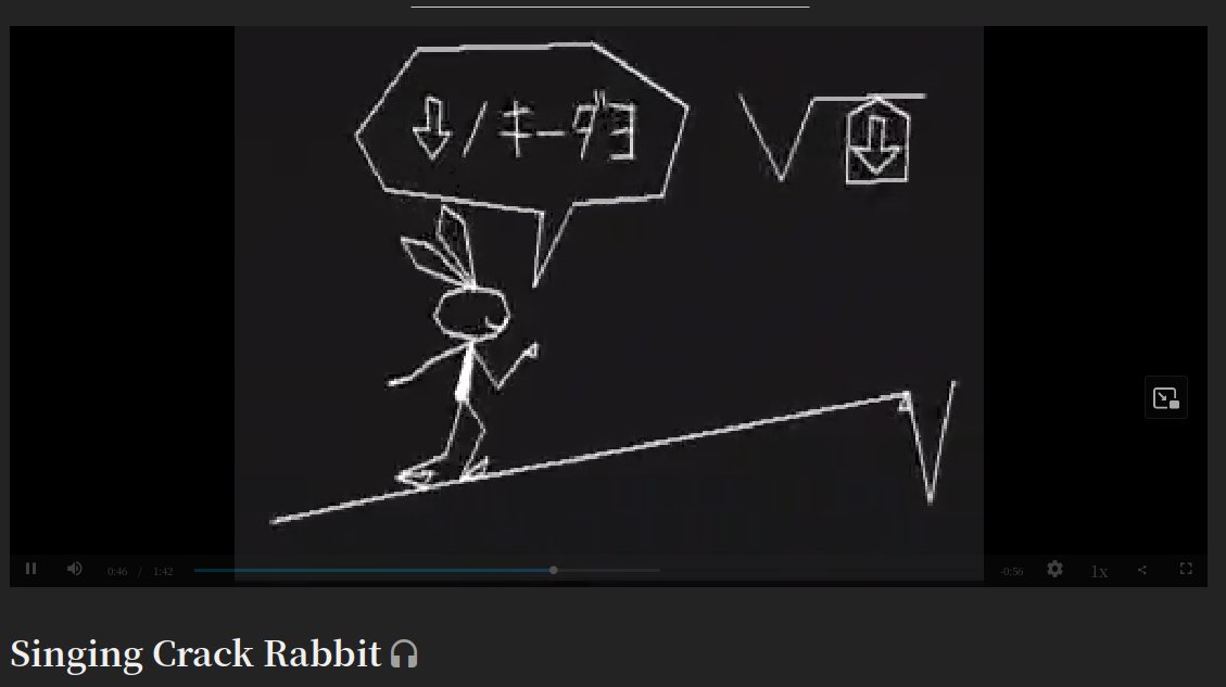 FactsVibri's tweet photo. Singing Crack Rabbit https://t.co/GRMD9J2ZHr