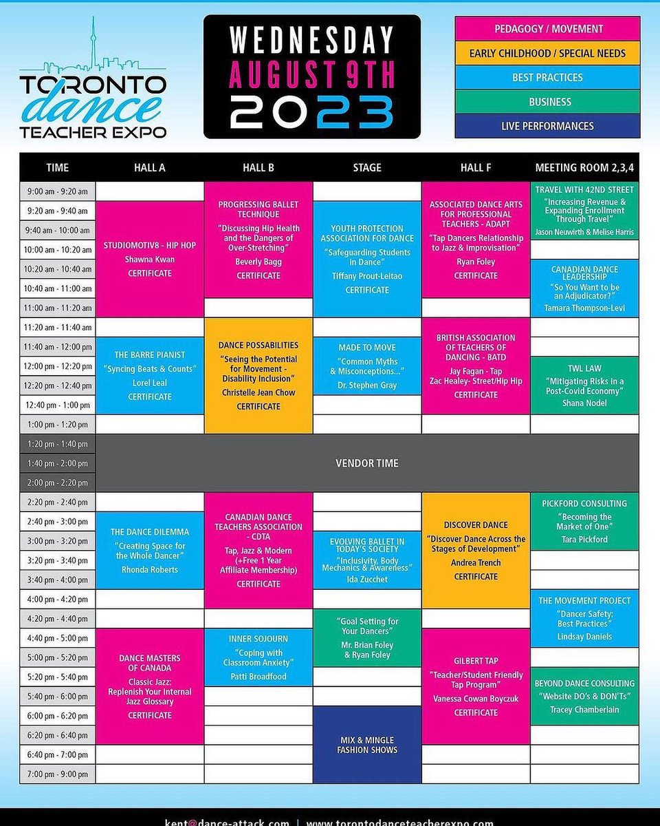 LiveWellwithMi1's tweet photo. Expo SCHEDULE! Incredible seminars, Professional Development Certificates and Over 80 exhibit spaces and every vendor offering exclusive promotions and booth prizes! 

Expo Day 2 🔥STUDIOFIT🔥
11:20am, Hall F

#TorontoDanceTeacherExpo 
#DanceFitnessEducation #StudioMotiv8 https://t.co/GFtskyzJWl