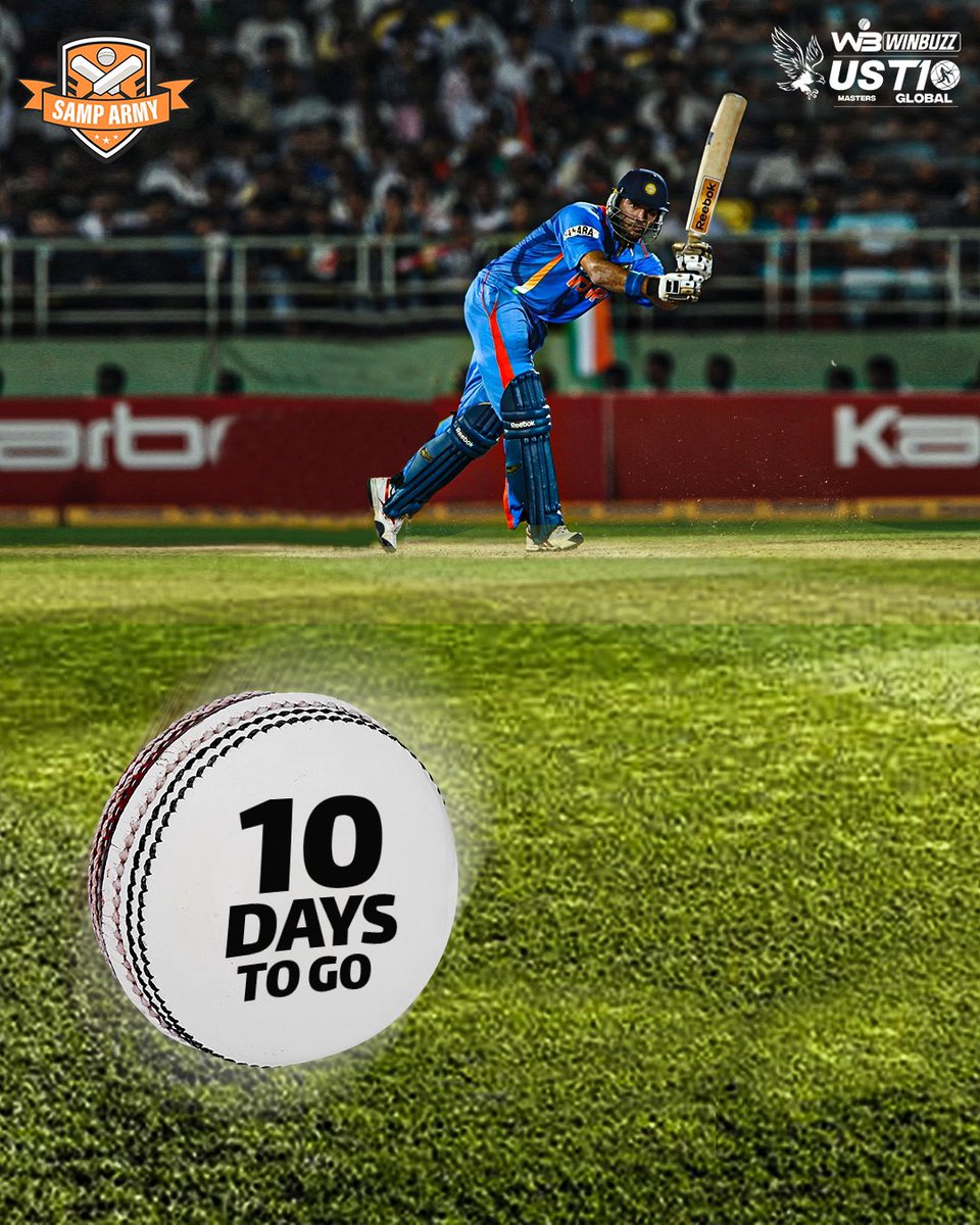 USMastersT10's tweet photo. Only 10 days remain and we have our favourite players playing for the USA Masters T10 league. Canβt wait π€©
Book your tickets to watch your favourite stars play NOWβ€οΈ (Ticket sale link in bio)
#UsmastersT10 #T10 #cricket #T10cricket @usacricket #T10inUS #CricketinUS https://t.co/Mok7r1LH8y
