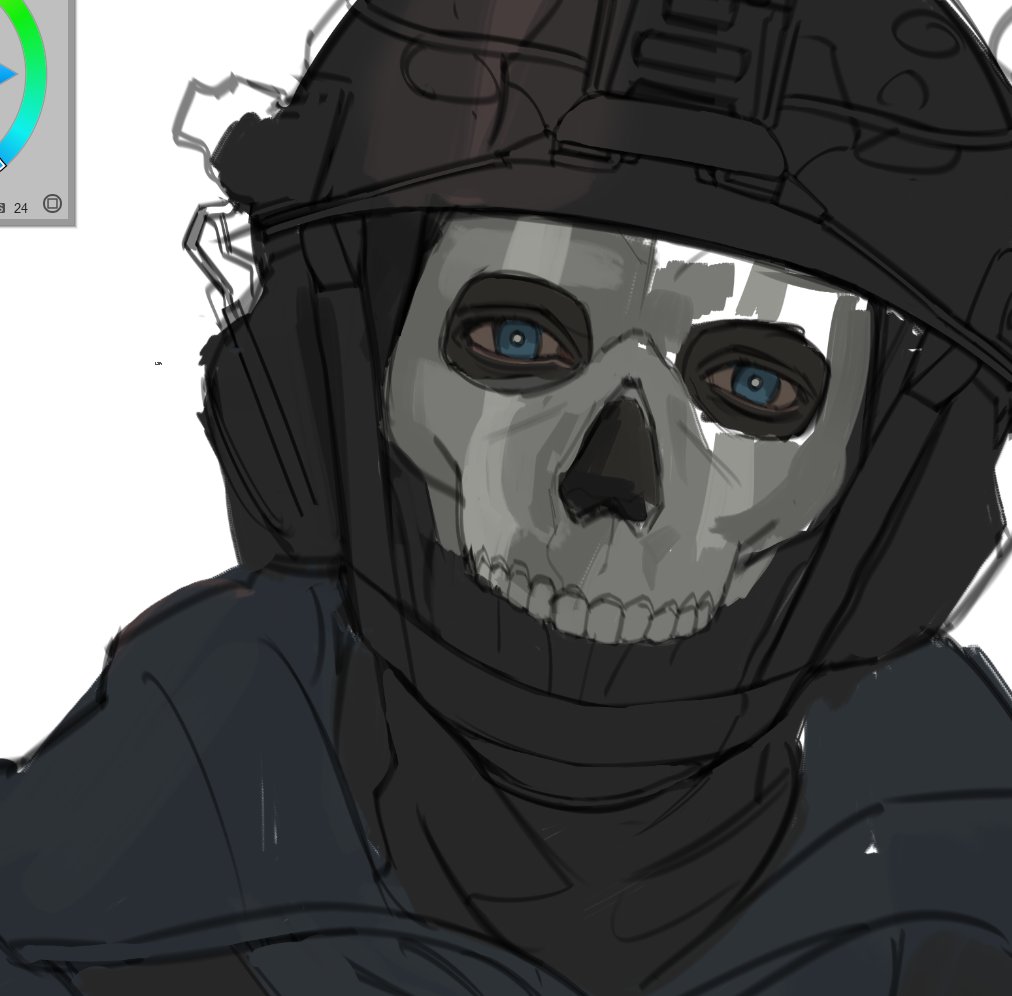 「wip #ghostmw2」|P3R1のイラスト