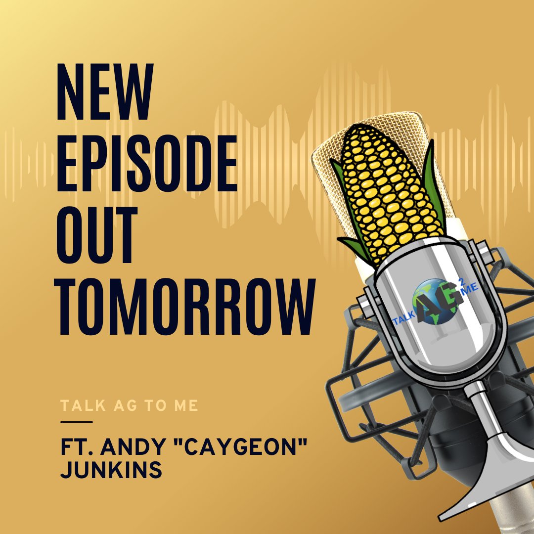 TalkAg_ToMe's tweet photo. This week's episode goes deep into some of the issues that farmers face, not just externally, but within their families and businesses as well. Our guest brings an interest perspective to agricultural struggles because of his experience in the field. Tune in tomorrow to hear it! https://t.co/hUUvwhnUcb