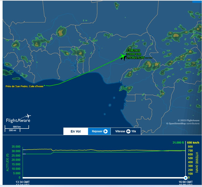 Laurent_Le_Bloa's tweet photo. French AF A400M #CTM2069 heading to #NDjamena #Chad Left #France yesterday probably via #Dakar #Senegal
Linked to #NigerCrisis ?
@BlazianP https://t.co/AnMMEuW2Sw
