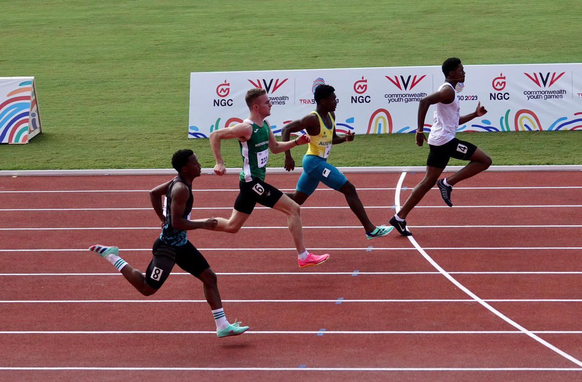 tomreynoldsani's tweet image. Personal Best at his first international championships ✅ Jamie Moffatt (Roger Sexton) runs 10.85 (0.1) in round 1 before 10.99 (-0.4) in the Semi Finals for 13th place overall 👏 @GoTeamNI @AthleticsNI
