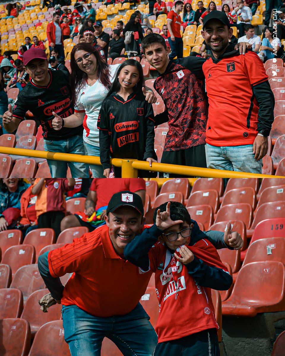 🇦🇹 Una vez más, quedó demostrado que Bogotá es la segunda casa del Rojo. ¡GRACIAS, HINCHADA! ❤️